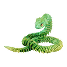 2/1 buc Jucărie de șarpe articulat imprimată 3D, ornament model animal pentru decorul biroului/casei, cadou creativ pentru prieteni - Compatibil