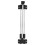 Retractable Closet Pull Out Rod 1 Set Solid Extending Rail Hanger Adjustable Clothes Rod Metal Rack 4