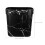 Modern Oval Trash Can Plastic Narrow Garbage Bin Stain Resistant for Homeowners 1Set 2
