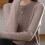 Women's Pullover Sweater Khaki L 3