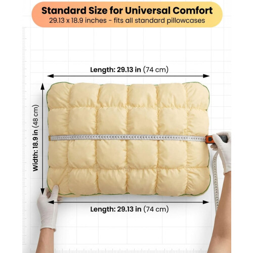 Ananasmolnkudde 7651 cm ultramjuk dunalternativ 2