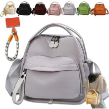Lyona Crossbody-taske, Veluna Crossbody-skuldertaske, Moderigtige lynlåstasker, Letvægts- og stor kapacitet