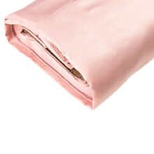 Saténová látka Lamour Dusty Rose, 54" x 10 yardov, na pripevnenie skrutkami, na šitie, remeslá, závesy, dekorácie