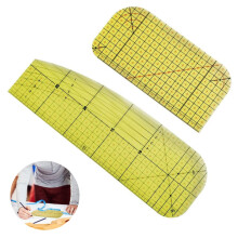 Sew Hot Hem Liner voor quilten en naaien – Antislip strijkliniaal voor hete strijkplanken en plooien, geschikt voor droog of stoomstrijken op