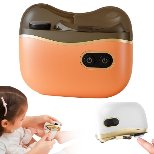 Cortador de unhas automático para mãos e pés, 2 velocidades, USB