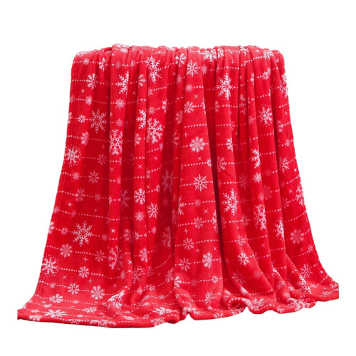 King Size Christmas Blanket Lightweight Fuzzy Soft Throw 1