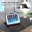 Teclado Bluetooth 2 em 1 com touchpad, retroiluminação de 7 cores e capa de couro para tablets de 9" a 11" — compatível com iPad, Android e 6