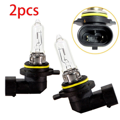 2Pcs 9012 12V65W Bulb Long Life Version High Performance Headlight Halogen Lamp 2