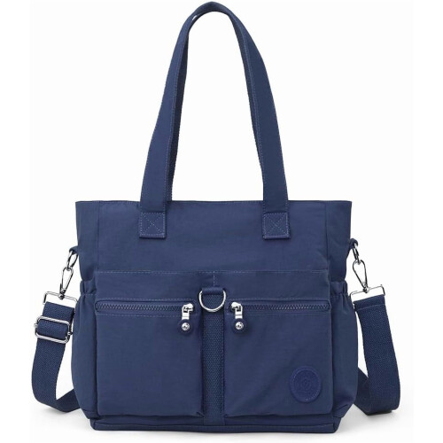 Dames nylon draagtas/schoudertas/messengerbag