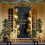 Rode kerstdeurbanner 35x71 inch 4