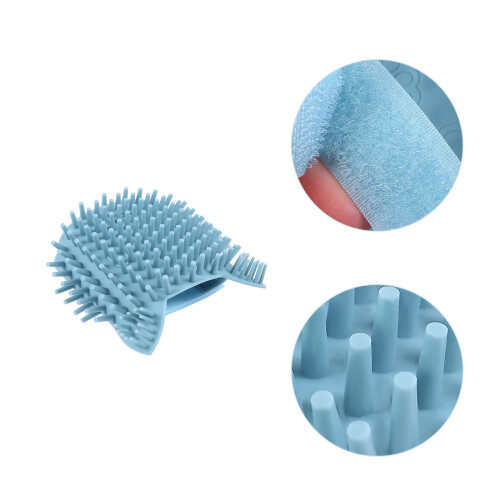 Cat brush corner scratcher silicone wall comb for 2