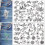 11.7" x 8.3" Embroidery Patch 2 Sheets Water Soluble Stabilizers, Pre-cut 4
