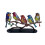 Stained Glass Bird Metal Figurine Desktop Decor 4