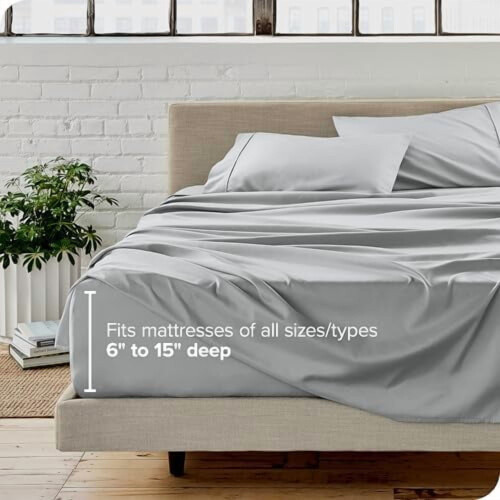 Ultra-Soft Microfiber Queen Sheet Set, 4-Piece 2
