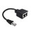 Διαχωριστής Ethernet RJ45 1 αρσενικό σε 2 θηλυκά Καλώδιο διαχωριστή Ethernet LAN Νέο V6 5