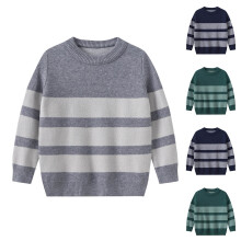 Suéteres para niños talla 10-12. Suéteres de manga larga con cuello redondo para niños y niñas.