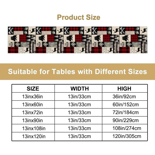 Linen Table Runner 13 x 90 in 1
