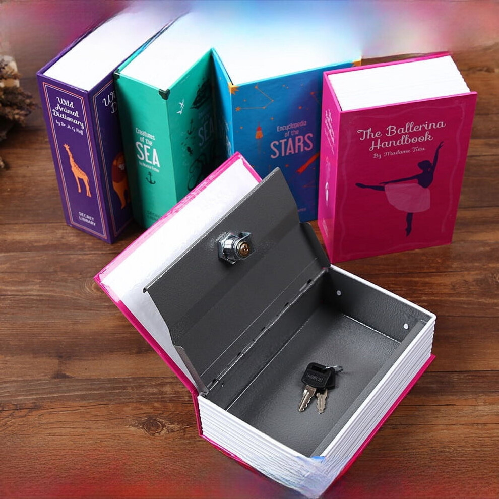 Mini Safe Box With Password And Key Lock, Compact Storage For Valuables 9152228167865
