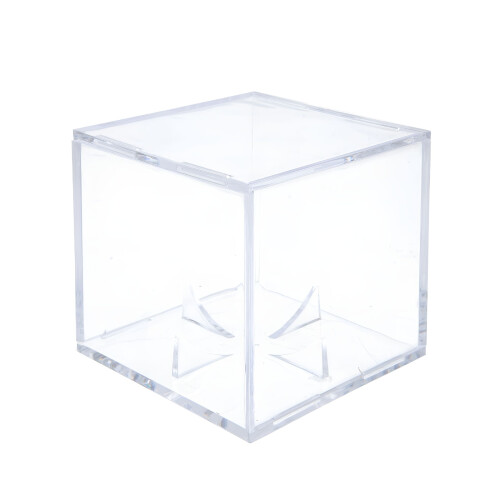 Baseball Display Case UV Cube Holder Sports Memorabilia Storage