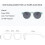 Flexible Sturdy Infant Sunglasses and Strap, Light Brown 2