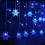 Christmas Snowflake Window Curtain String Lights, 8 Modes Flashing Lights Waterproof for Bedroom Party Home Xmas Tree Decorations 2