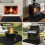 Fire Resistant Fireplace Mat Black 39x25 Inch 7