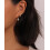 Gold Pearl Stud Earrings 14K Gold Plated 1 Pair 6