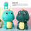 Dino spaarpot, onbreekbaar, kindermuntpot 5