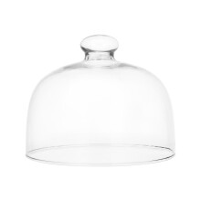 Cloche à gâteau en verre pour présentation de desserts, 13 x 11 cm (13 x 13 x 11 cm)