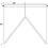 Linen Blend Swag Valance 52x18 in 2