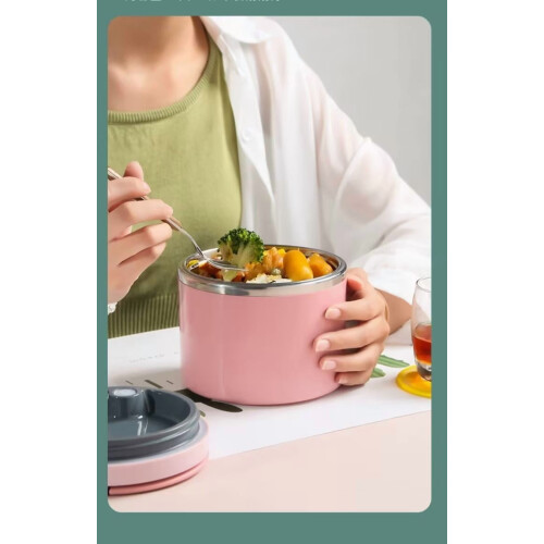 Isolierter Edelstahl-Lebensmittelbehälter, 35 oz 1