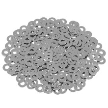 500 szt. podkładek płaskich M3, stal nierdzewna 304, 3 x 7 x 0,5 mm, podkładki pod błotniki, kompatybilne ze śrubami i nakrętkami M3