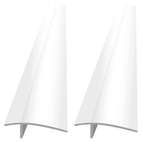 Weiße Küchenseitenabdeckungen für Herd/Backofen, 2er-Pack