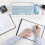 Bluetooth Keyboard and Mouse Combo Rechargeable Portable Wireless Keyboard Mouse Set for Pad Tablet Phone 3