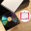 1Set Plastic CD Wallet Red Rectangular Zipper Design for Travel Home Organization 8