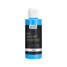 Pintura acrílica fluida de 60 ml, larga duración, alto brillo, fácil de usar, para decorar un oso de escritorio, pigmento líquido para regalos