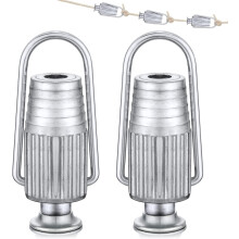 2er-Pack Wäscheleinenspanner aus Aluminium