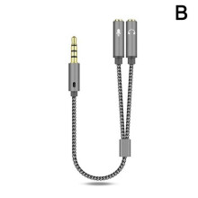 3,5-mm-Headset-Adapter-Y-Splitter-Klinkenkabel mit separatem Mikrofon US Audio W8G3