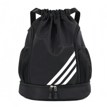 Xeie Thuk Herren-Sporttasche mit großem Fassungsvermögen, Fitnesstasche, Basketballtasche mit Kordelzug, separater Nass- und Trockenfächern und