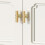 Cabinet Handles and Knobs Gold Single Hole 10 Pack 2