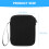 Kalimba storage case pouch black travel bag 2