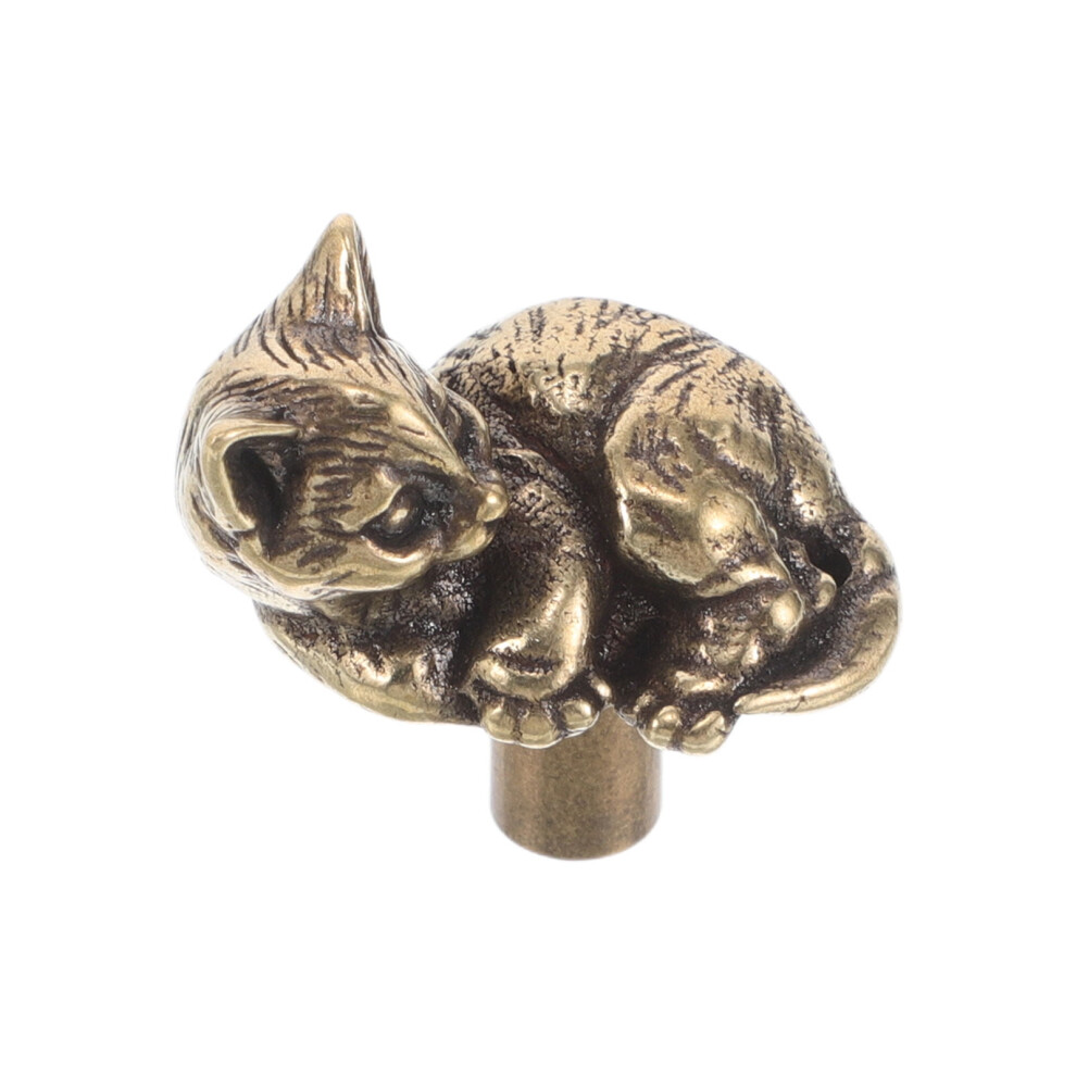 Frcolor Vintage Brass Cabinet Handles & Drawer Pulls, Elegant Gold Knobs For Dressers, Bathroom, Kitchen Â Compatible With Standard Cabinets 9130661667654