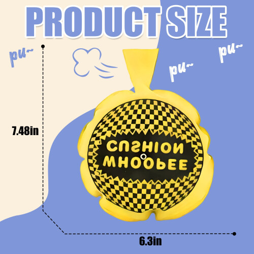 4 τεμάχια μαξιλάρι Whoopie, αστείο σφουγγάρι που κάνει θόρυβο, αυτοφουσκωτές 1