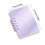 Purple A7 Notebook 80 Sheets 100GSM College Ruled 3
