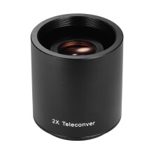 Convertitore manuale per obiettivo con attacco T (420-800 mm, 2x per 650-1300 mm), compatibile con fotocamere con attacco T.