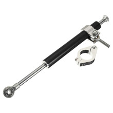 330MM Universal Motorcycle Steering Damper Stabilizer Damper-Steering Direction Safety Control Black