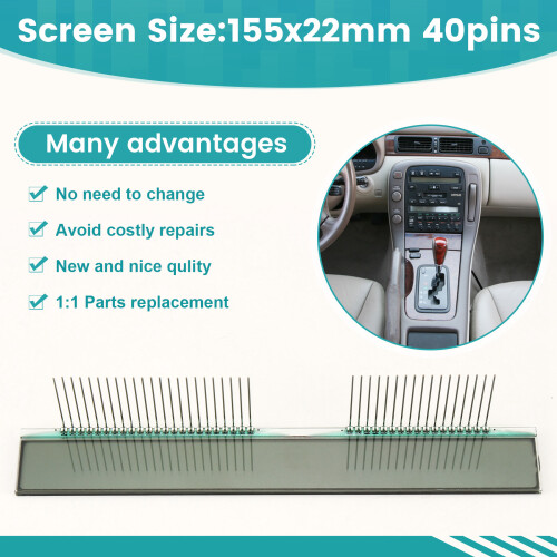 Car Dashboard LCD Displayer AC Climate Control Display for  SC300 SC400  Unit 1992-1996 LHD
