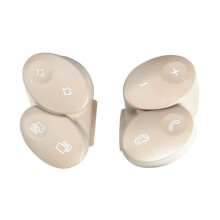 1Pair Steering Wheel MultiFunction Phone Volume Button 2308202310 for - W211 W463 W219 W209 W230 C