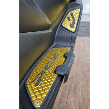 For 2025 PCX160 PCX125 Motorcycle Footpads Aluminum Alloy Pedal Modified Skid Proof Footrest Titanium