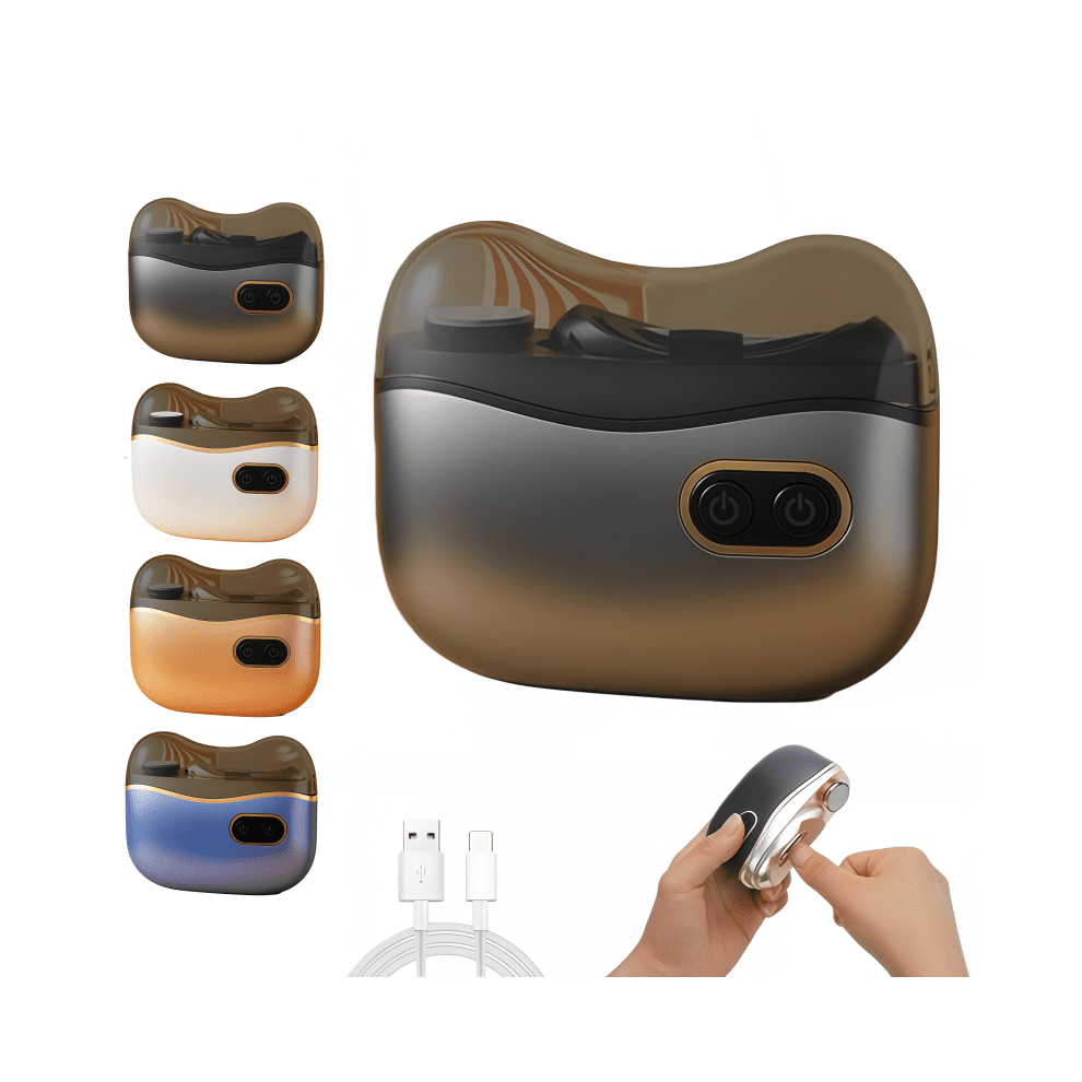 Rechargeable Electric Nail Clipper with LED Light